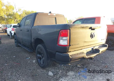 2019 Ram 1500 Big Horn/Lone Star 4X4 5'7 Box from USA, damaged, VIN 1C6RRFFG5KN736465